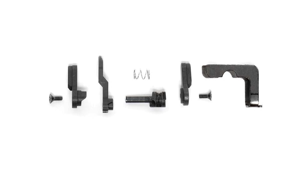 Atrius Development G-Lever Ambidextrous Forced Reset Safety - Geissele Specific, Black, ADG-FRS-AMBI-G