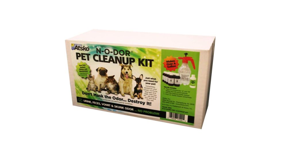 Atsko N-O-Dor Pet Cleanup Kit, Green 1392