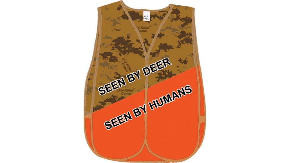 Atsko U-V Killer Treated Vest, Blaze Camo 1009