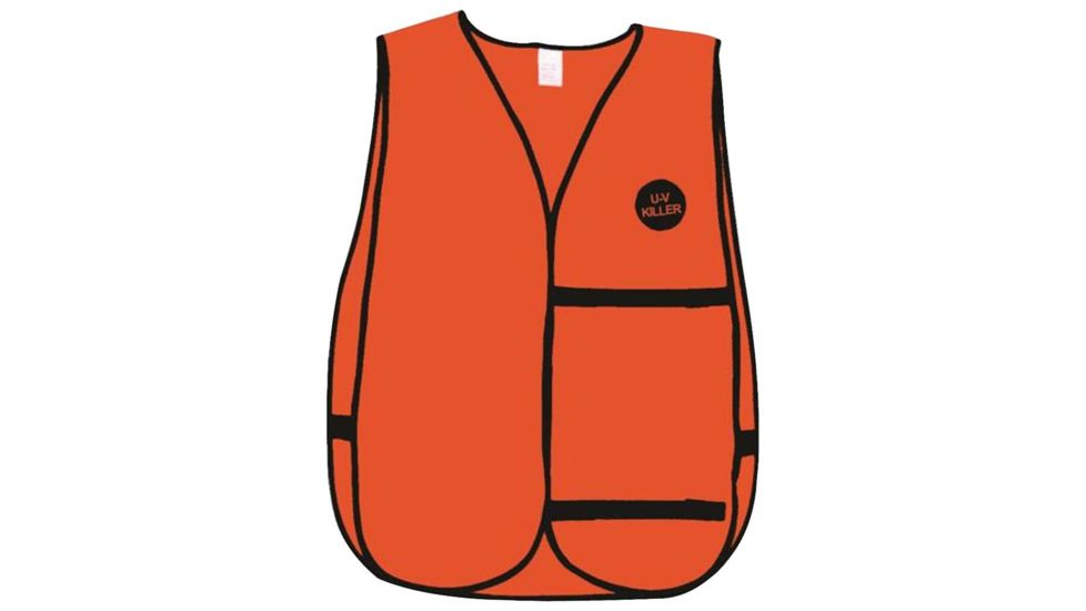 Atsko U-V Killer Treated Vest, Blaze Orange 1000