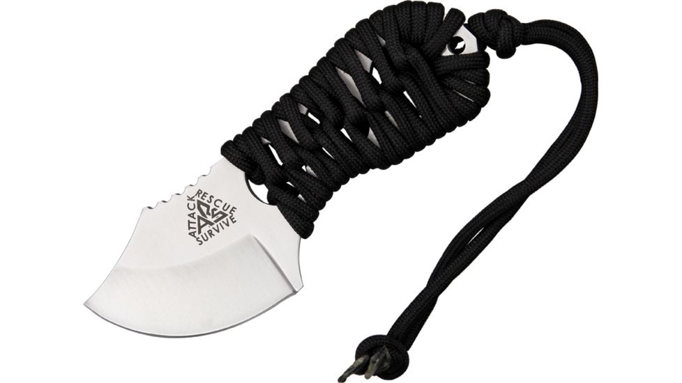 Attack-Rescue-Survive Shanghai Shank Neck Knife, Black ARS07B