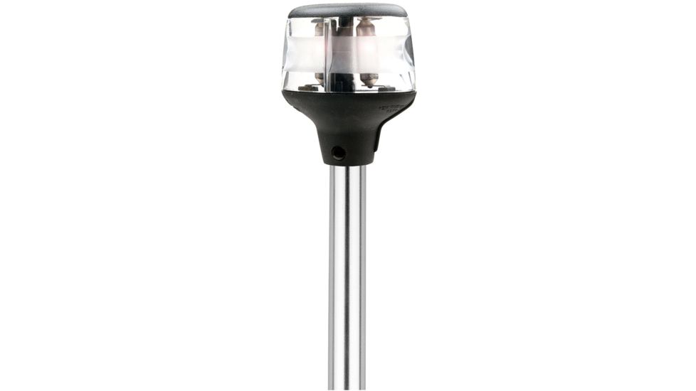 Attwood Marine Fold-Down Incandescent 12V Anchor/Masthead Light w/ Horizontal Composite Base, 20in, 7202-P-7