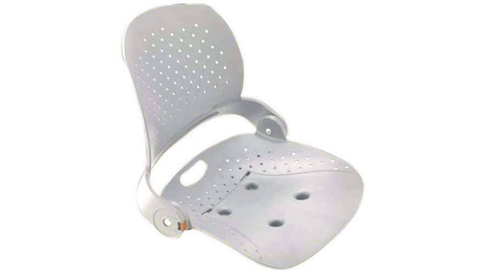 Attwood Marine Folding Fishing Seat Venture, White, 97100-001-2