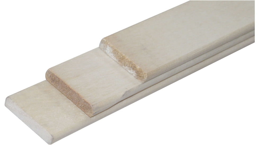 Attwood Marine Hardwood Cover Support Bow 8 L 92 Beam, 8ft L, 10702-1