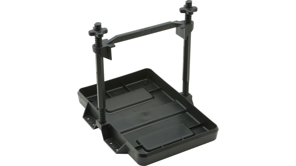 Attwood Marine Heavy-Duty All-Plastic Adjustable Battery Tray - 27 Series 59935