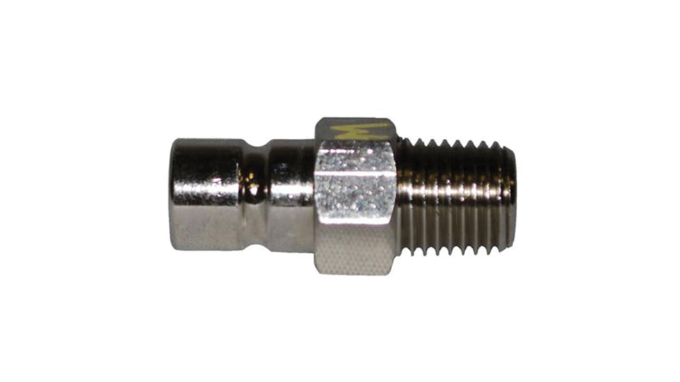 Attwood Marine Honda Fuel Tank Fitting - Under 90 Hp, Male 1/4in Npt, Chrome-Plated Brass, 88FTH014-6