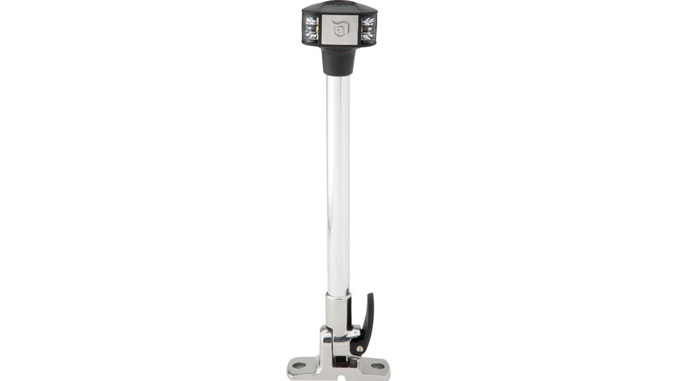 Attwood Marine LightArmor 12V LED Fold-Down Anchor/Masthead Light, 12in, 7812-S-7