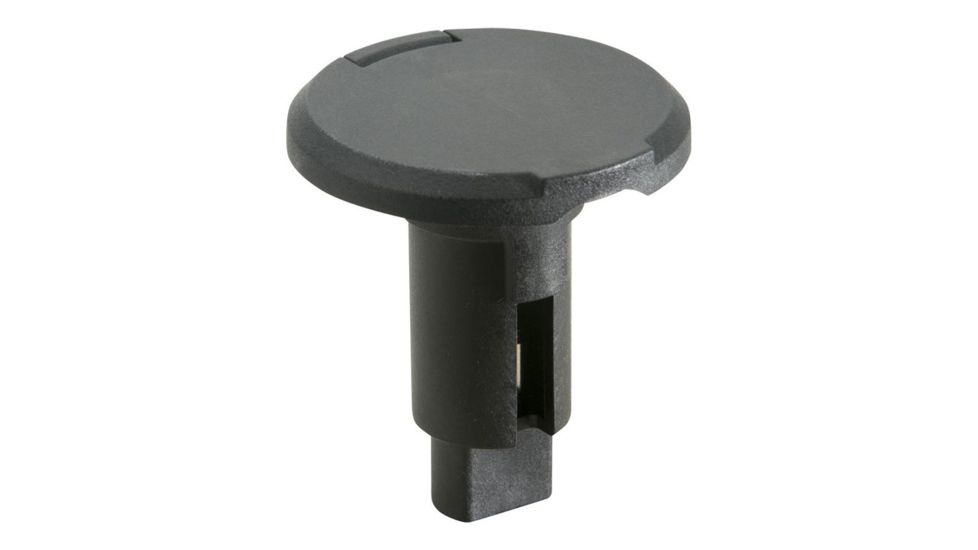 Attwood Marine LightArmor Plug-In Base, Round, 2 Pin, Black, 910R2PB-7