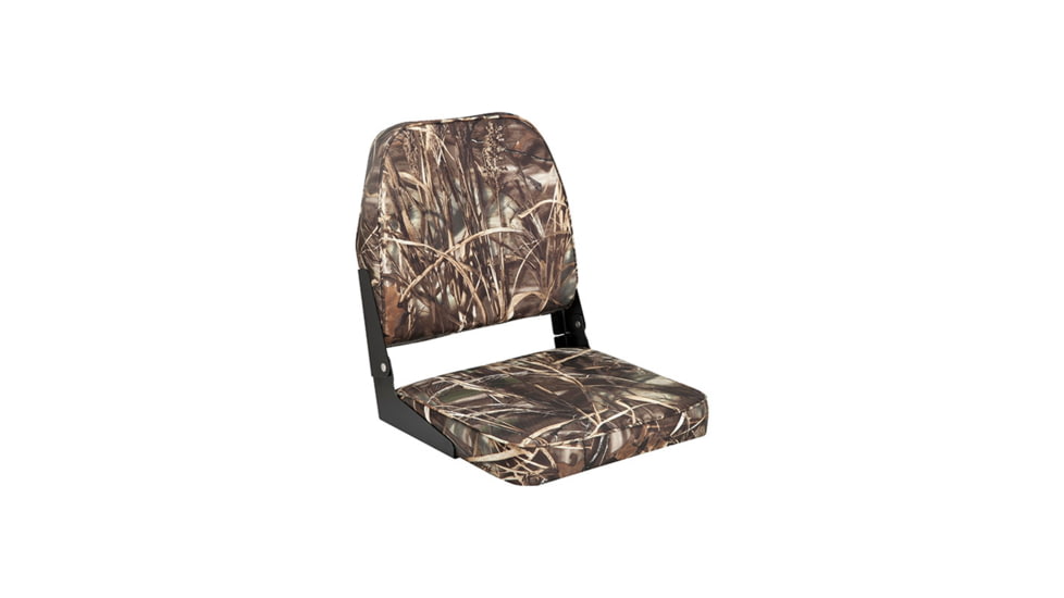 Attwood Marine Low Back Economy Seat, Camo, 98395CAMO