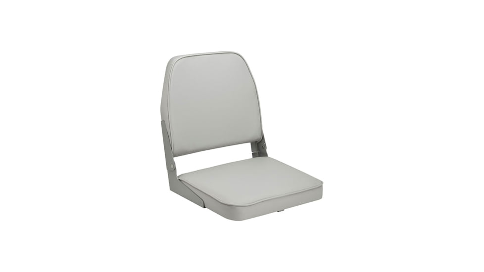 Attwood Marine Low Back Economy Seat, Grey, 98395GY