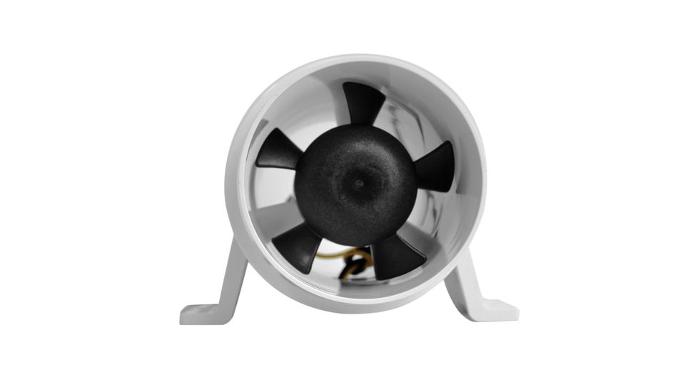 Attwood Marine Turbo 3000 Series Water-Resitant, In-Line Blower - 12V - White 43923