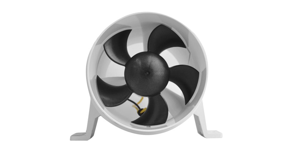 Attwood Marine Turbo 4000 Series II Water-Resistant, In-Line Blower - 12V - White 43925