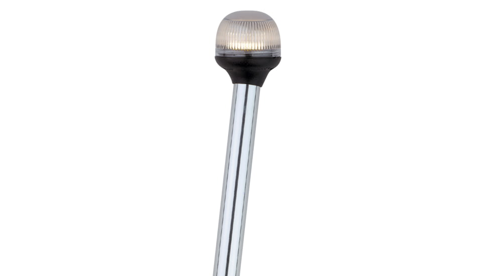 Attwood Marine Two Mile Articulating Anti Glare All Round Light, 48in, 5330-48-7