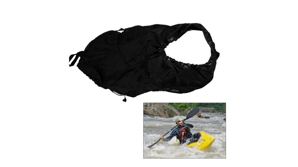 Attwood Marine Universal Fit Kayak Spray Skirt - Black 49195