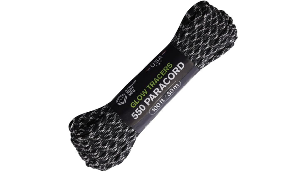 Atwood 550 Paracord Black/Glow, RG1338H