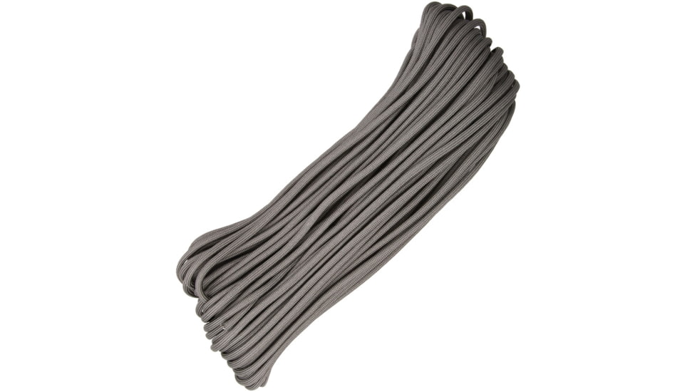 Atwood Parachute Cord, 100ft, 550 Cord, 7 Strand Core, Graphite, S23 - GRAPHITE