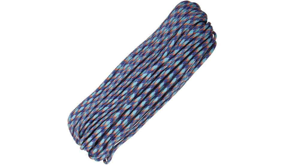 Atwood Parachute Cord, 100ft, 550 Cord, 7 Strand Core, Nebula, P41 - NEBULA