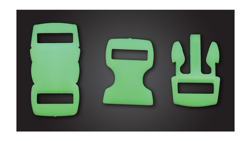 Atwood Paracord Buckle Glow 10PK, RG1340