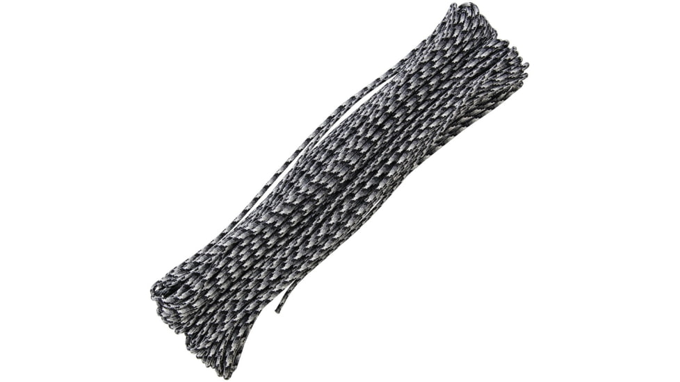 Atwood Tactical Paracord, 3/32 Tactical 4-Strand Core Cord, UV Inhibited, Rot And Mildew Resistant, 275lbs, Urban Camo, 100 Ft, TC03 - URBAN