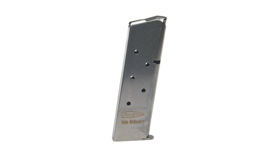 Auto Ordnance Magazine With Non-Removable Baseplate For 1911 .45ACP 7 Round Stainless