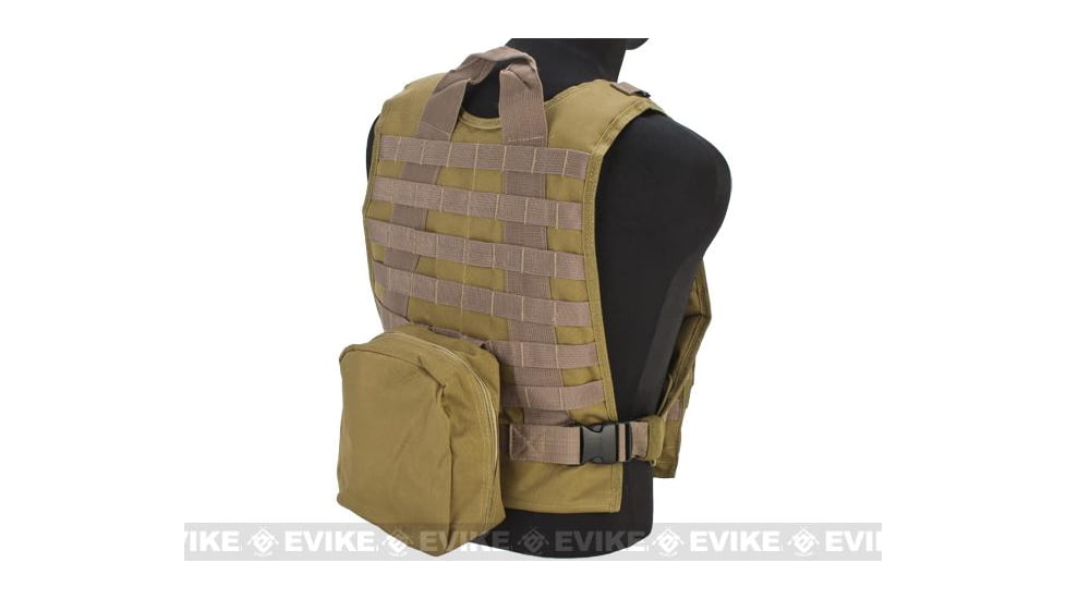 Avengers Tactical Spec. OPS MOLLE Plate Carrier / Load Bearing Vest, Tan, VE-28-T