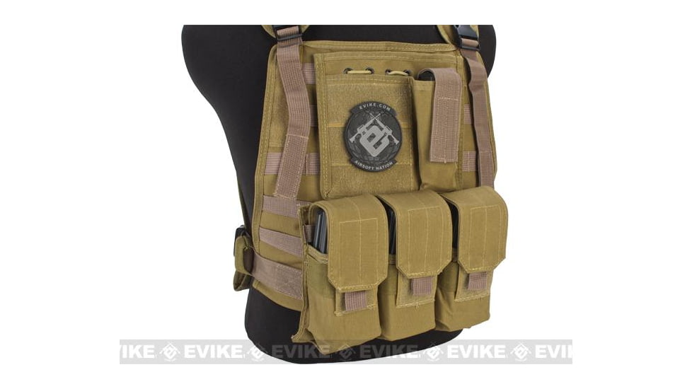 Avengers Tactical Spec. OPS MOLLE Plate Carrier / Load Bearing Vest, Tan, VE-28-T
