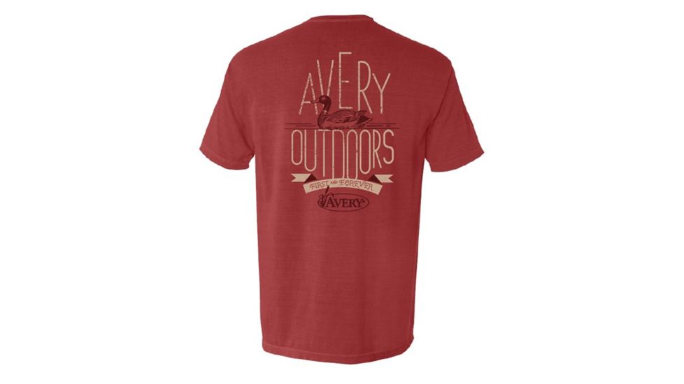 Avery Outdoors First Decoy Short Sleeve Tee - Men's, Brick, Small 43275