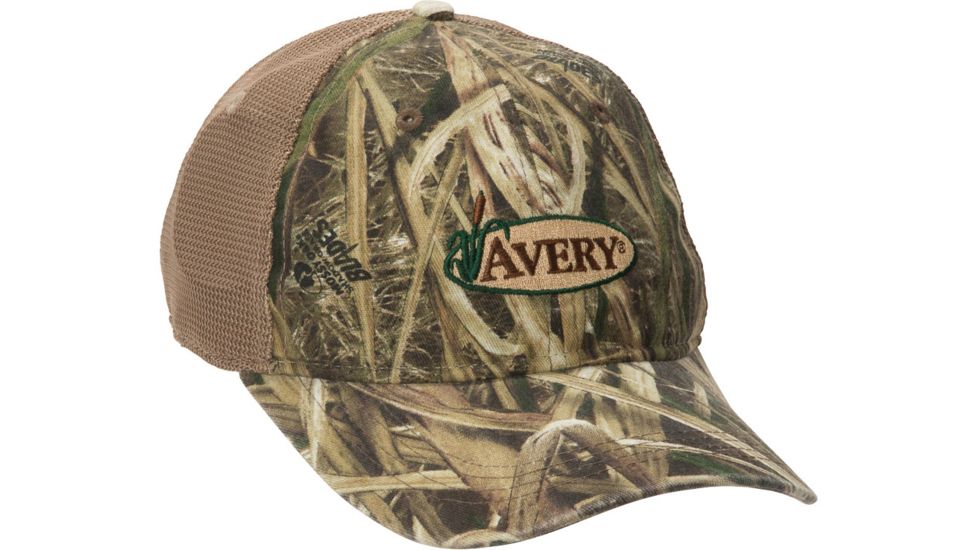Avery Outdoors Mesh Back Cap, Blades / Cypress 44417