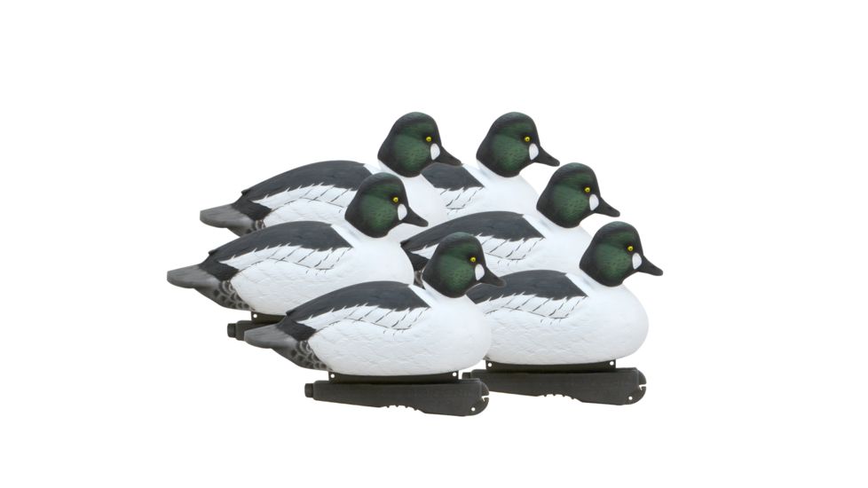 Avery Outdoors Over-Size Goldeneyes, 1/2 dozen, Realistic Postures, 77143