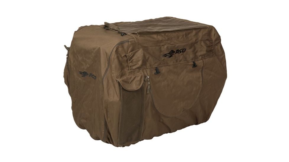 Avery Outdoors Quick Set Kennel Cover, Marsh Brown, XL 2623