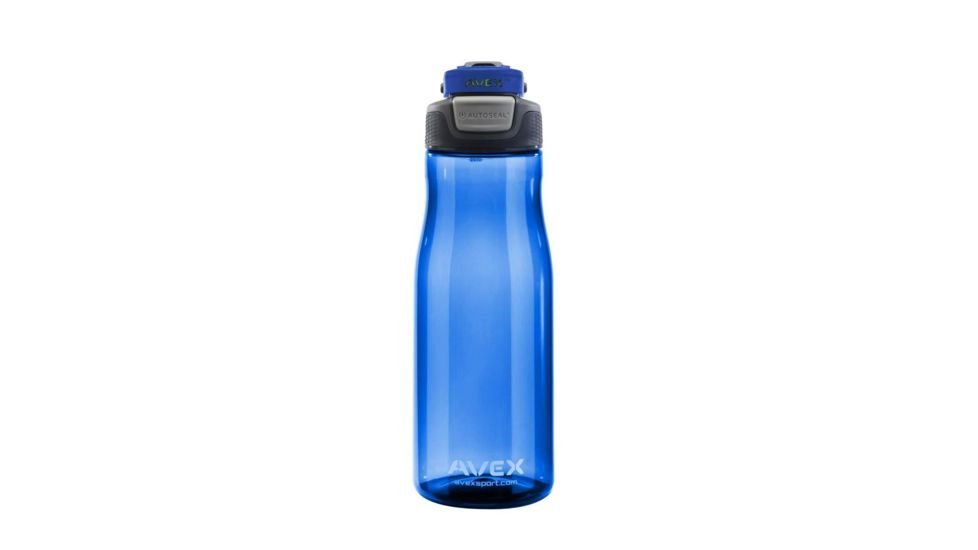 AVEX Brazos Autoseal 32oz Water Bottle-Blue