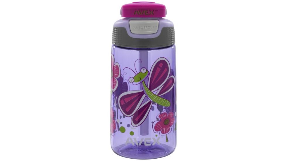 Freestyle Autospout Water Bottle-Butterfly-16 oz