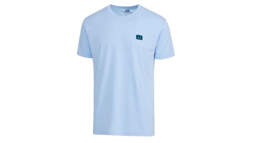 AVID Sportswear Florida Locals T-Shirt - Mens, Heather Blue, Large, MT12416HBULG