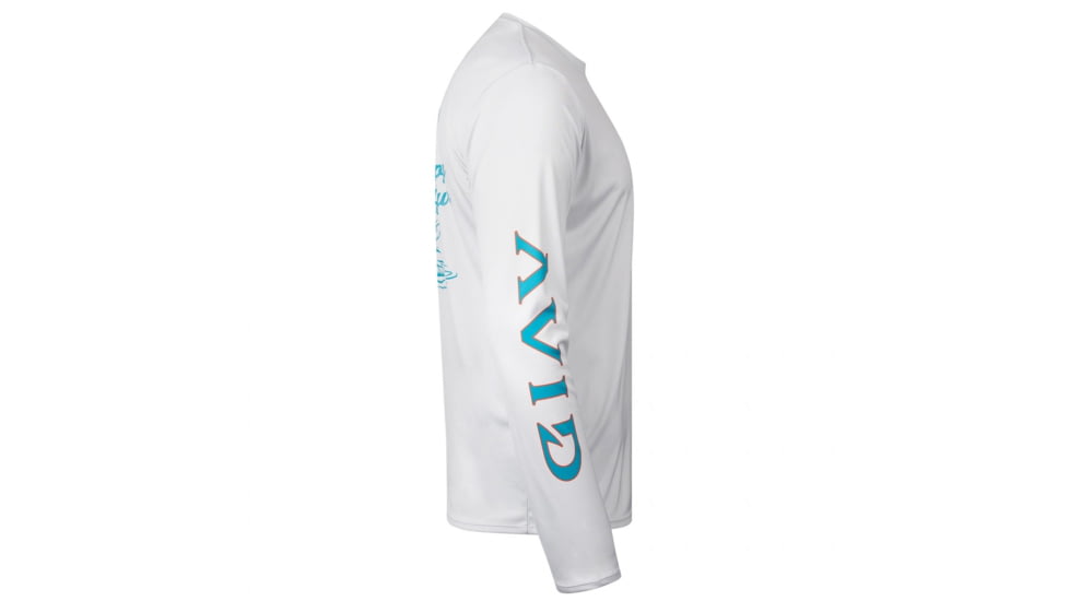 AVID Sportswear Happy Hour Avidry Long Sleeve Shirt - Mens, Glacier, Medium, MK32426GLGMD