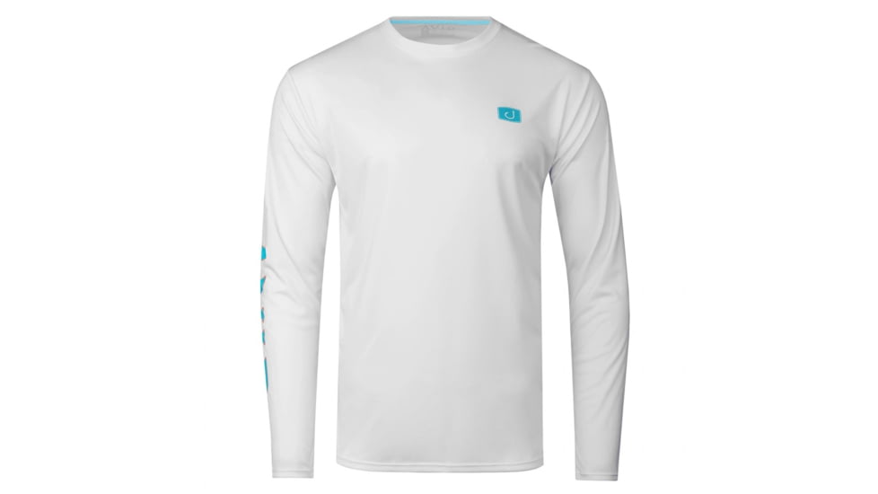 AVID Sportswear Happy Hour Avidry Long Sleeve Shirt - Mens, Glacier, Medium, MK32426GLGMD