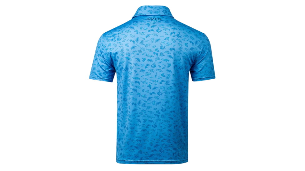 AVID Sportswear Inshore Pacifico Polo - Mens, Sky, Large, MK32413SKYLG