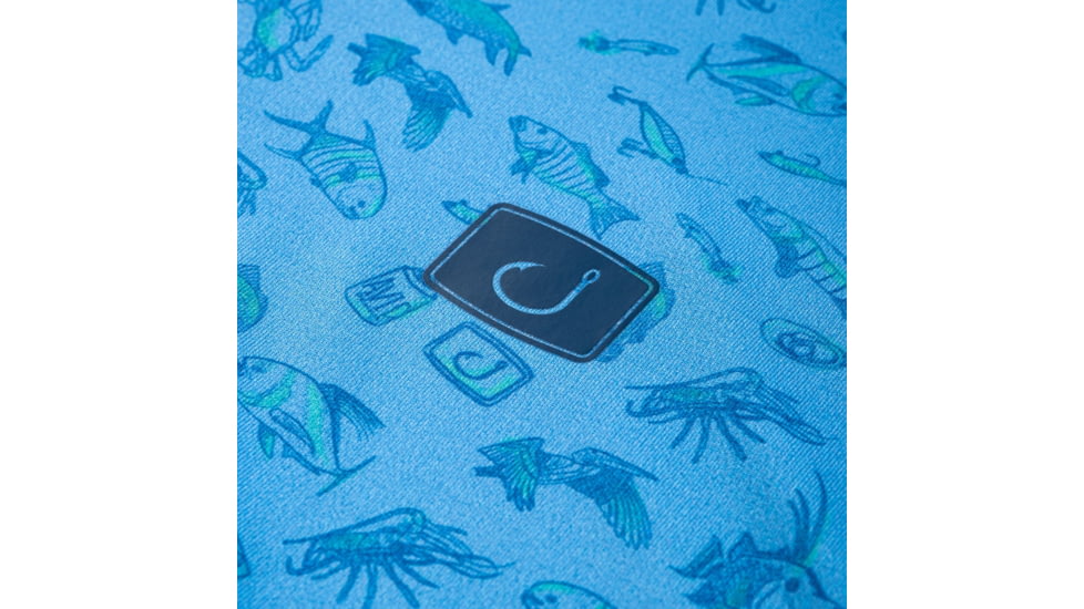 AVID Sportswear Inshore Pacifico Polo - Mens, Sky, Large, MK32413SKYLG