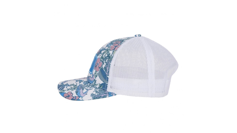AVID Sportswear Island Time Trucker Hat - Mens, White, One Size, MH12355WHTOS