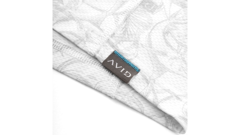 AVID Sportswear Trophy Fish Avidry Airmesh Hoodie - Mens, White, Extra Large, MK32422WHTXL