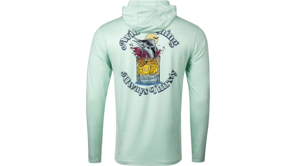 AVID Sportswear Still Thirsty Pacifico Hoodie - Mens, Seafoam, Medium, MK32435SFMMD