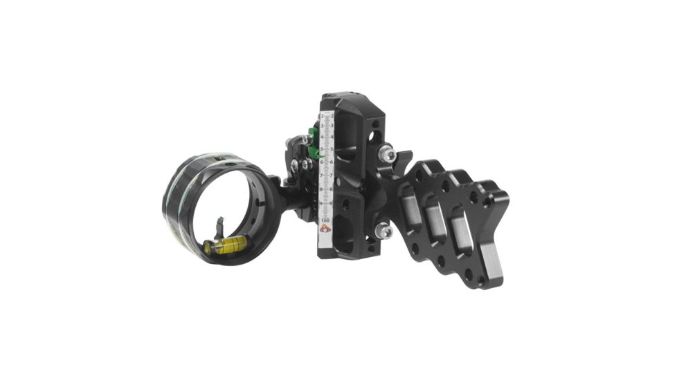 Axcel Accuhunter Sight 1 Pin Green .010, Black, ACHN-N110-4GB