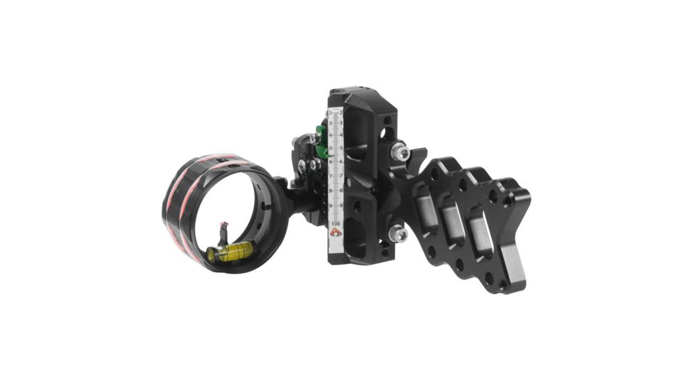 Axcel Accuhunter Sight 1 Pin Red .010, Black, ACHN-N110-4RB