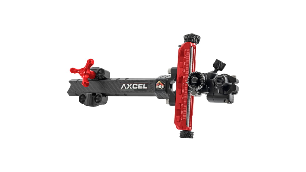 Axcel Achieve XP Compound Sight 88172, Black/Red, ACXP-C6R-RB
