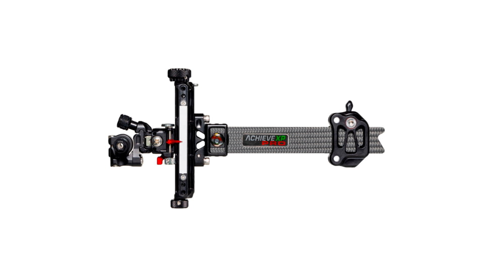 Axcel Achieve XP Pro Carbon Bar Compound Bow Sight, Right Hand, Black, 6in, ACPR-C6R-BB