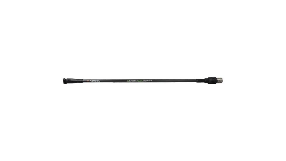 Axcel CarboFlax 500 Bow Stabilizers, 10 in, Black, SCFP-500-10BB