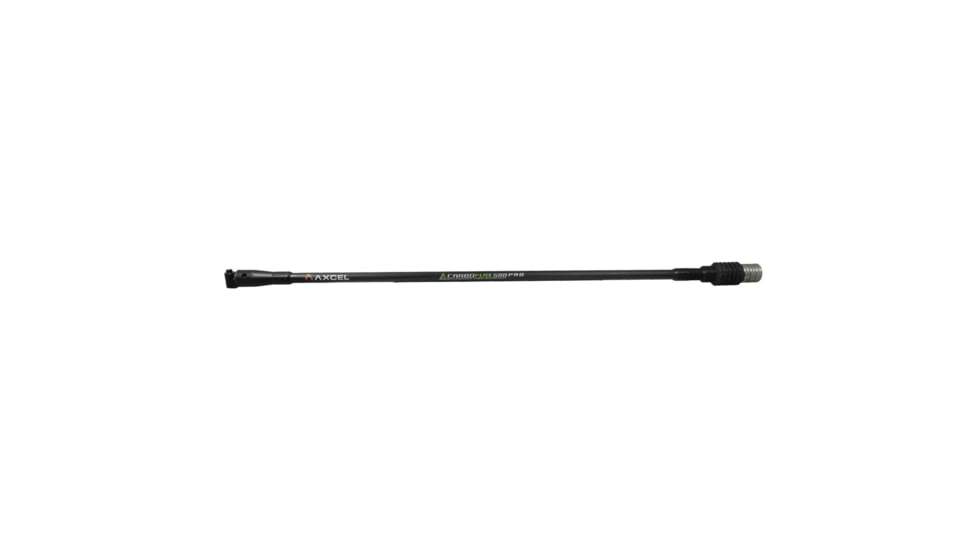 Axcel CarboFlax 500 Bow Stabilizers, 24 in, Black, SCFP-500-24BB