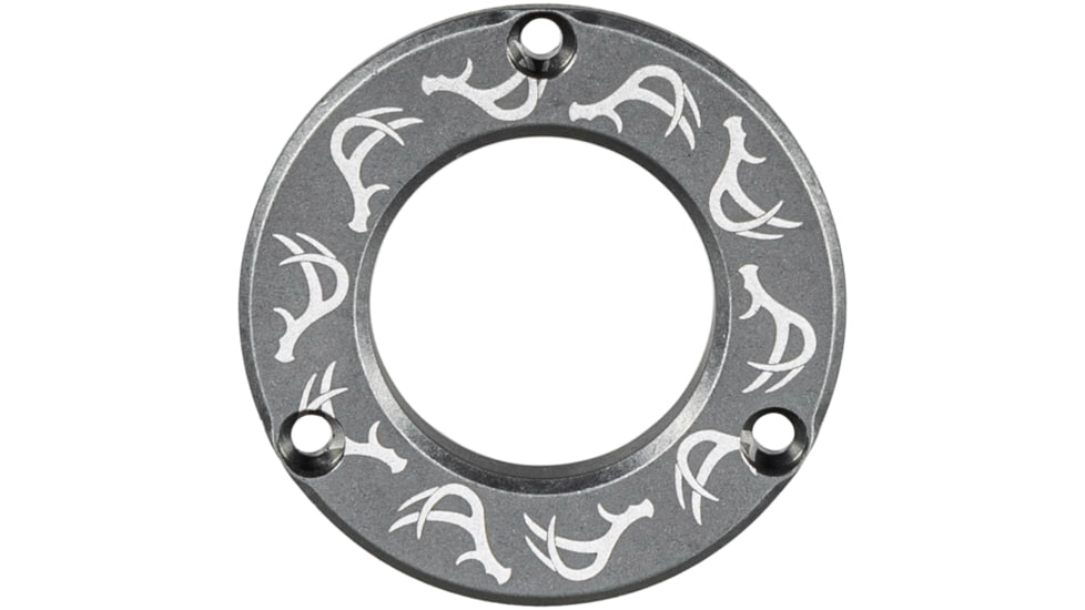 Axcel Driver Hubcap Stone Gray w/Engraving Deer Antlers Pattern, 1502889