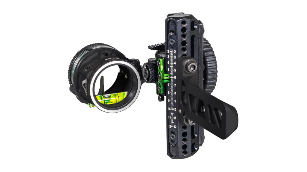 Axcel Driver Plus Slider Bow Sight CK w/AVX-31 Scope, .019 Single Pin Bridgelock, Midnight Cerakote, 1503638