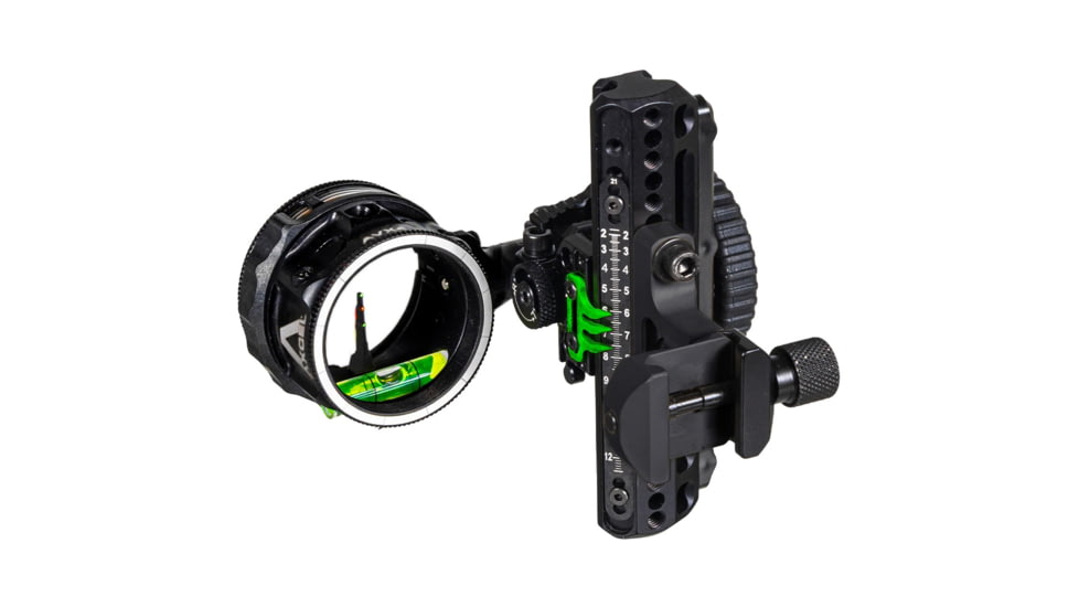 Axcel Driver Plus Slider Bow Sight w/AVX-41 Scope Stealth BH, .019 Triple Threat Picatinny, 1503631