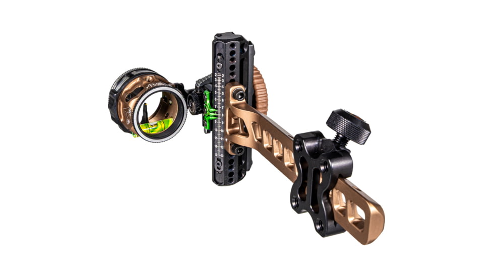 Axcel Driver Plus Slider Sight w/AVX-31 Scope Coyote Tan .019 Yellow Fiber Single Pin, Right Hand, 1502897